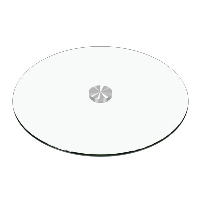 Round Glass Tabletop | Commercial Outdoor Table Top