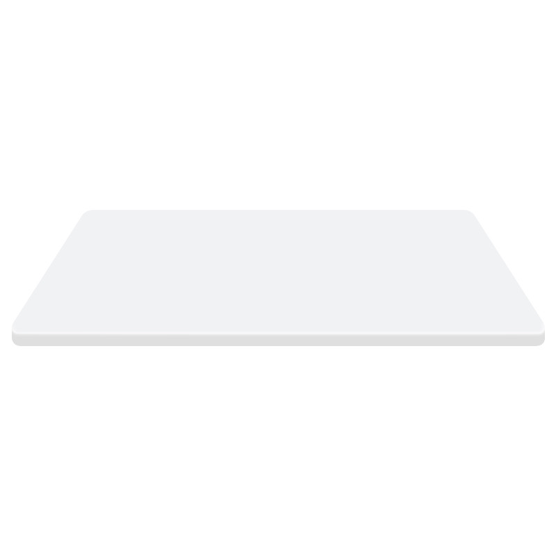 White Resin Table Top