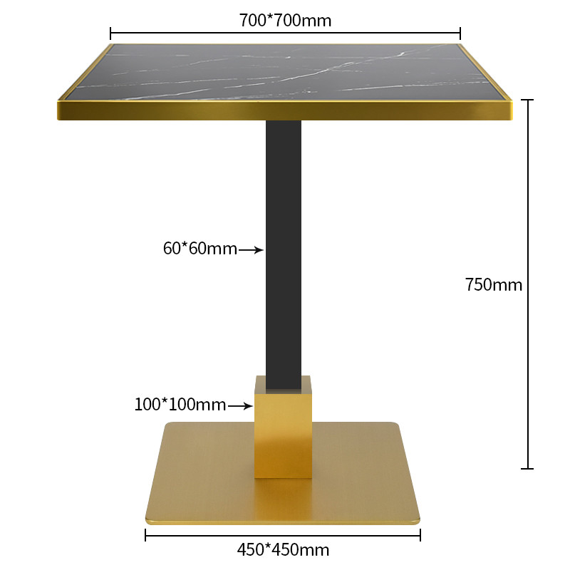 Stainless Steel Table Leg Dimensions