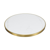 Stainless steel slate dining table | Heavy-duty restaurant table for Hotel & Cafe