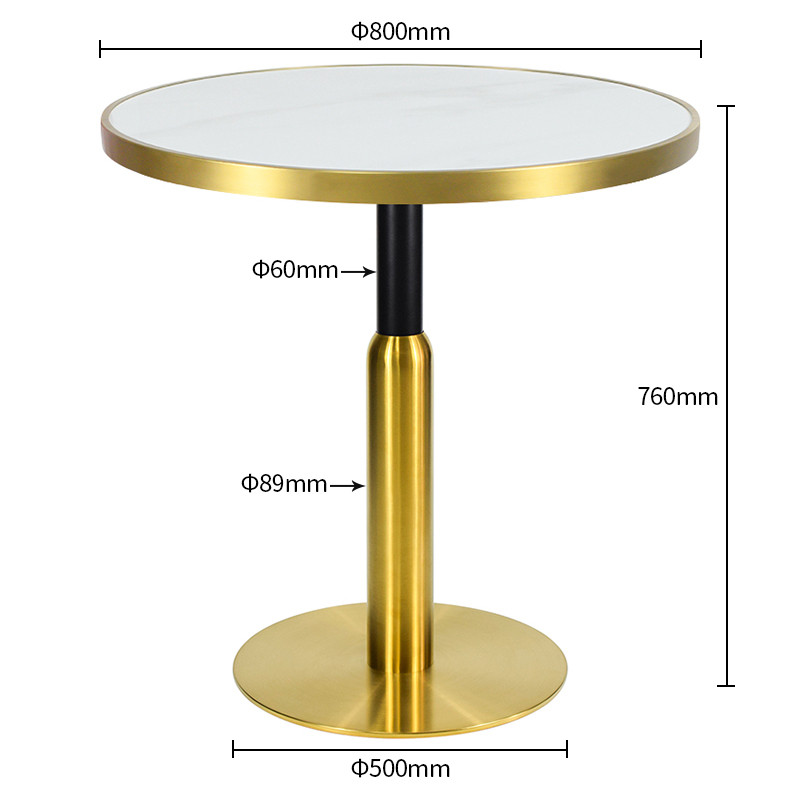Stainless Steel Table Leg Dimensions