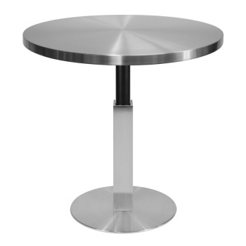 Commercial stainless steel dining table | All-Metal Construction for Commercial Cafe & Restaurant