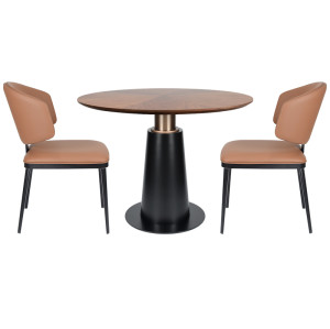 Heavy Duty Table Manufacturer | Commercial MDF Dining Table With Iron Base