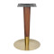 Round Dining Table with Metal Base | Commercial Restaurant Table Manufacturer