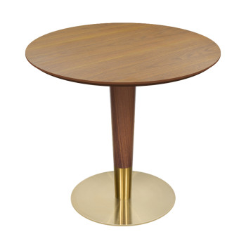 Round Dining Table with Metal Base | Commercial Restaurant Table Manufacturer