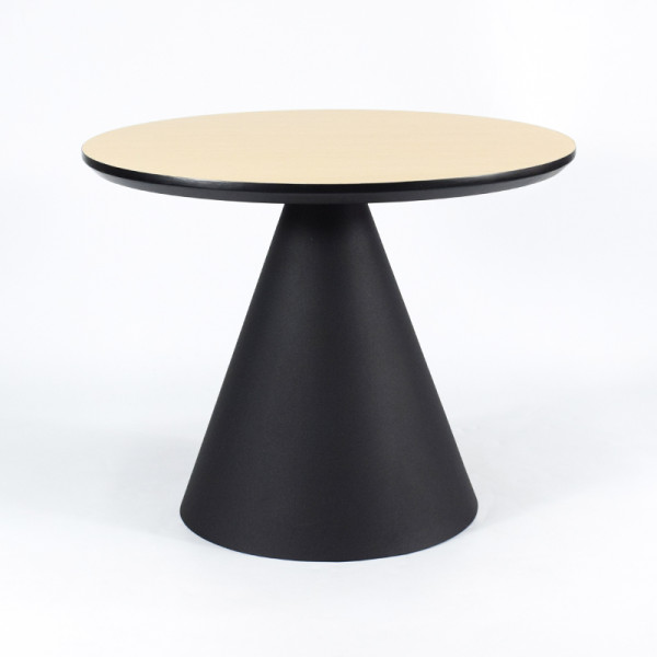 Round Light Wood MDF Dining Table Wholesale | Commercial Cafe Tables Manufacturer