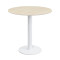 Heavy duty commercial round table | Iron base dining table with slate top