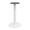 Heavy duty commercial round table | Iron base dining table with slate top
