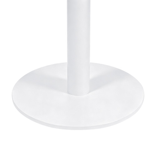 Heavy duty commercial round table | Iron base dining table with slate top