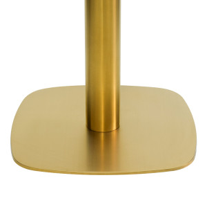 Commercial round Sintered Stone table| Heavy duty iron cafe table|AEONTI