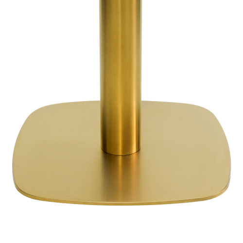 Commercial round Sintered Stone table| Heavy duty iron cafe table|AEONTI