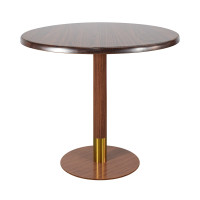 Modern minimalist wooden round table | commercial restaurant dining table manufacturer|AEONTI
