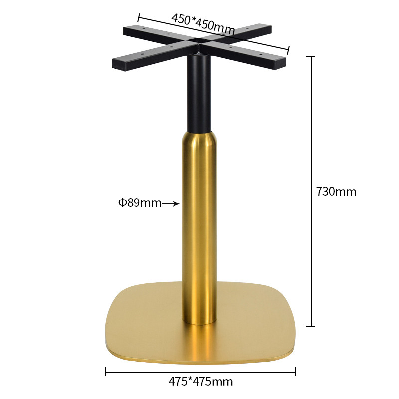 Stainless Steel Table Leg Dimensions