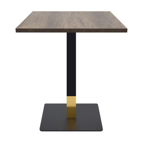 Commercial square restaurant table |wholesale commercial square dining table|wood grain melamine tabletop|AEONTI