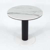 Commercial round Sintered Stone table| Round sintered stone top dining table|Wholesale restaurant table|AEONTI