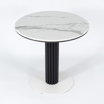 Commercial round Sintered Stone table| Round sintered stone top dining table|Wholesale restaurant table|AEONTI