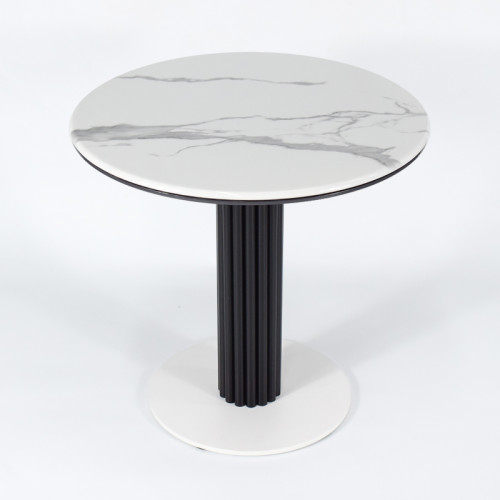 Commercial round Sintered Stone table| Round sintered stone top dining table|Wholesale restaurant table|AEONTI