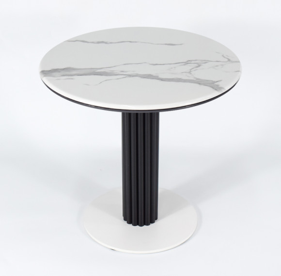 Commercial round Sintered Stone table| Round sintered stone top dining table|Wholesale restaurant table|AEONTI