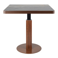 Commercial square sintered stone top table |wholesale commercial square dining table|AEONTI