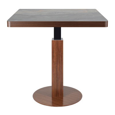 Commercial square sintered stone top table |wholesale commercial square dining table|AEONTI