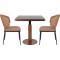 Commercial square sintered stone top table |wholesale commercial square dining table|AEONTI