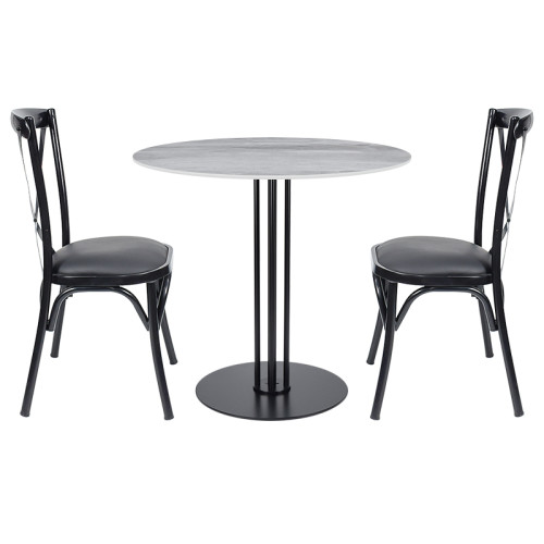 Commercial round Sintered Stone table|Modern Round  Sintered Stone Dining Table|AEONTI