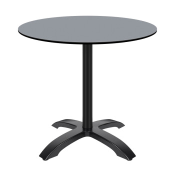 Commercial round dining table|Aluminum‑alloy 4‑prong table base|AEONTI