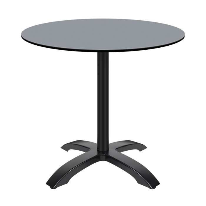 Commercial round dining table|Aluminum‑alloy 4‑prong table base|AEONTI