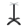 Commercial round dining table|Aluminum‑alloy 4‑prong table base|AEONTI