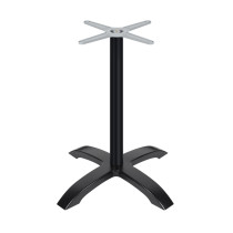 Commercial round dining table|Aluminum‑alloy 4‑prong table base|AEONTI