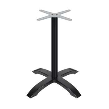Commercial round dining table|Aluminum‑alloy 4‑prong table base|AEONTI