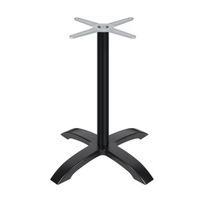 Commercial round dining table|Aluminum‑alloy 4‑prong table base|AEONTI