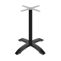 Commercial round dining table|Aluminum‑alloy 4‑prong table base|AEONTI