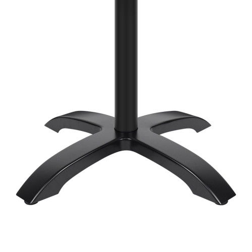 Commercial round dining table|Aluminum‑alloy 4‑prong table base|AEONTI