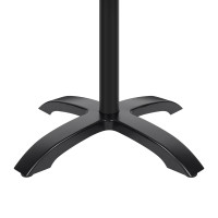 Commercial round dining table|Aluminum‑alloy 4‑prong table base|AEONTI