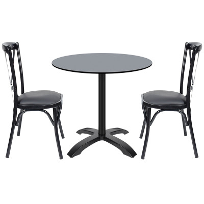 Factory Direct Restaurant Table | Commercial Round Pedestal Table For Restaurants & Cafés