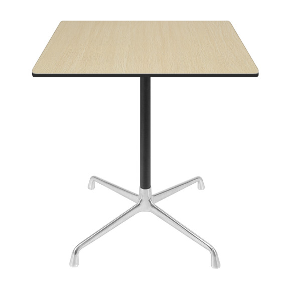 Commercial square dining table|4 star aluminum commercial table base|AEONTI