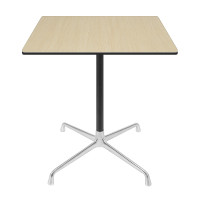 Commercial square dining table|4 star aluminum commercial table base|AEONTI