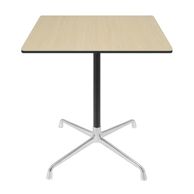 Commercial square dining table|4 star aluminum commercial table base|AEONTI
