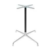 Commercial square dining table|4 star aluminum commercial table base|AEONTI