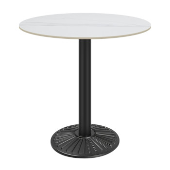 Commercial round  table  manufacturer  |  Wholesale round sintered stone table supplier