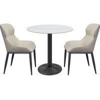 Commercial round Sintered Stone table|wholesale round sintered stone table supplier|AEONTI