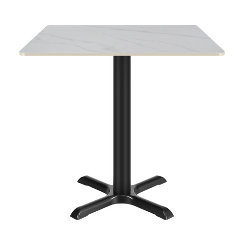 Commercial square  table  manufacturer  |  Modern square sintered stone dining table