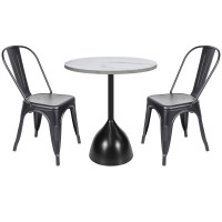Commercial round restaurant table|wholesale commercial round dining table|AEONTI