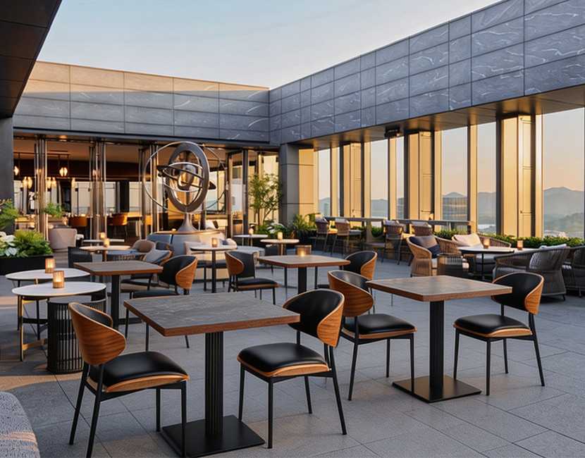 Outdoor patio tables