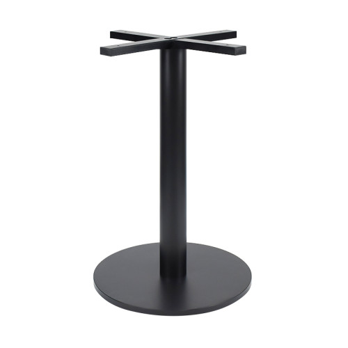 Round  Dining Table  |  Light wood grain melamine tabletop