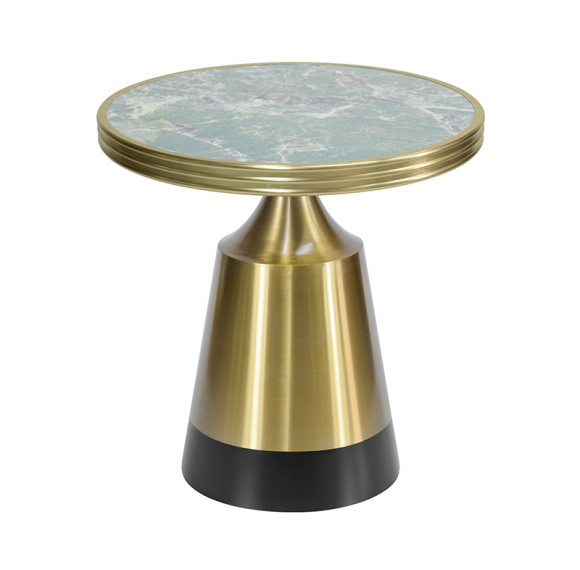 Commercial round sintered stone table manufacturer |  Modern restaurant round  dining table