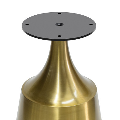 Commercial round sintered stone table manufacturer |  Modern restaurant round  dining table