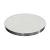 Modern round  dining table manufacturer  |  Commercial round sintered stone table