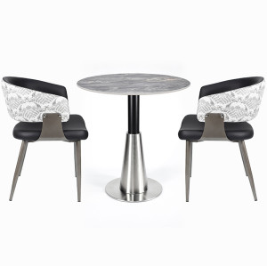 Sturdy Table Wholesale | Commercial Rrey Dining Table |  Minimalist Restaurant Table